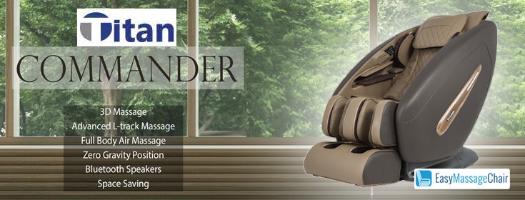 Titan Pro Commander: The Total Massage Chair Package