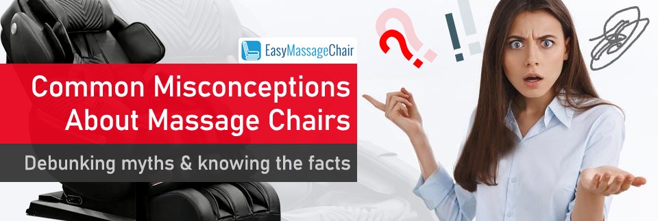 3 Misconceptions About Massage Chairs