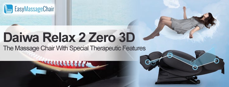 Dive Into Deep Relaxation With The Daiwa Relax 2 Zero 3D Massage Chair