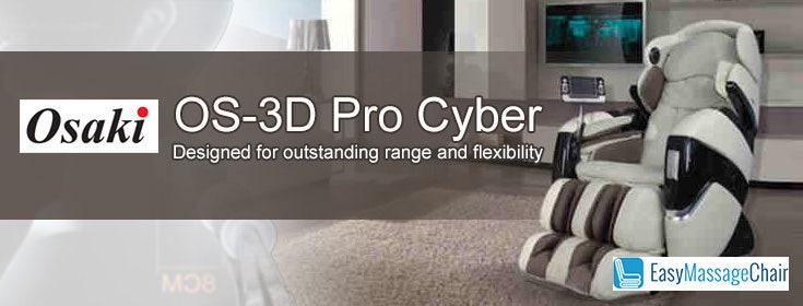 Osaki OS-3D Pro Cyber - The Massage Chair with Evolved 3D Massage Technology