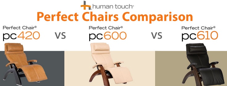 Human Touch Perfect Chair PC-420 vs. PC-600 vs. PC-610 | What's The Difference?