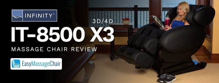 Infinity IT-8500 X3 3D/4D Massage Chair: Invest in Unmatched Comfort and Well-Being