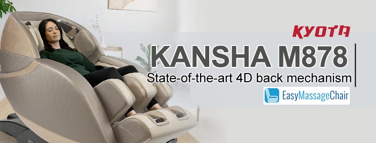 Kyota Kansha M878: A Premium Massage Chair That Delivers A Professional Massage Experience