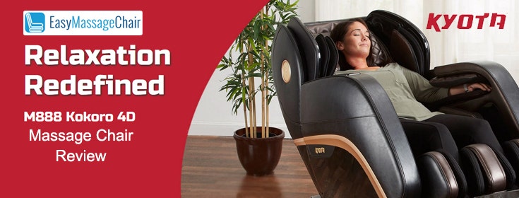 Kyota Kokoro M888 4D Massage Chair: Taking Premium To The Next Level