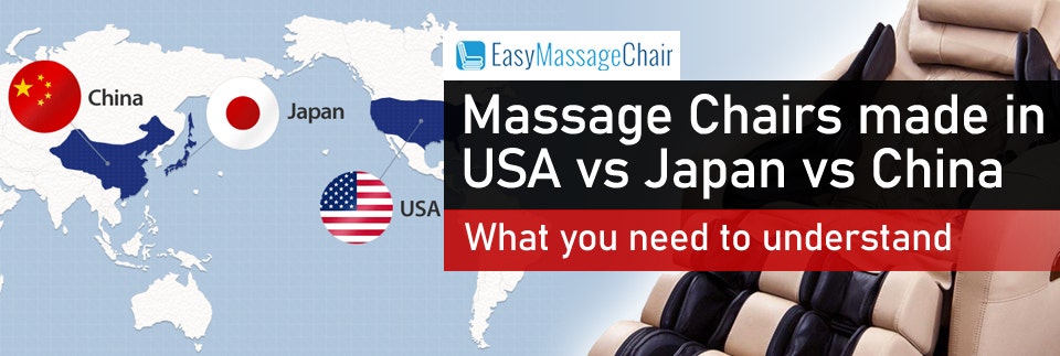 American vs Chinese vs Japanese Massage Chairs Comparison