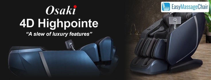 Osaki Highpointe 4D Massage Chair: A Fusion of High-end Features and Modern Tech