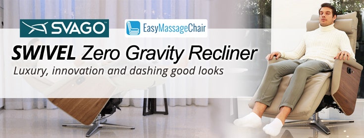 Svago Swivel SV-500 Zero Gravity Recliner: A Powerful Massage Chair, An Elegant Office Chair, And More