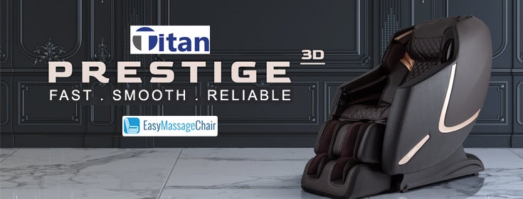 Indulge In A Relaxing Massage With The Titan 3D Prestige Massage Chair