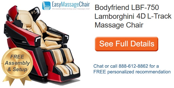 See full details of the BodyFriend Lamborghini LBF-750 Massage Chair