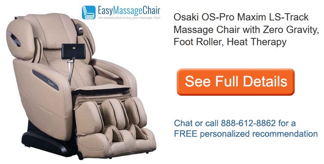 View full details of Osaki OS-Pro Maxim Massage Chair 