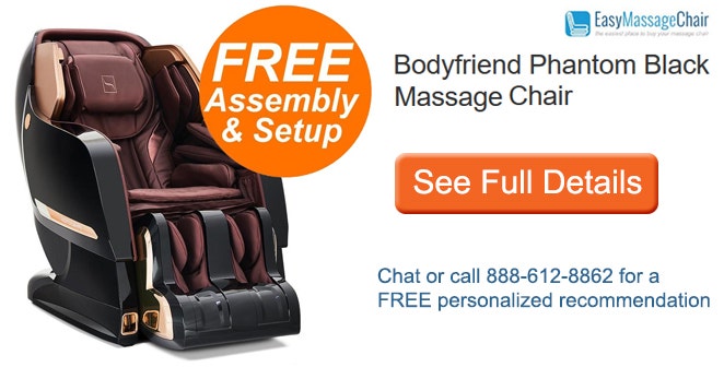 See full details of Bodyfriend Phantom Black Massage Chair