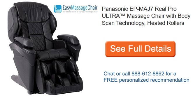 See full details for Panasonic EP-MAJ7 Real Pro ULTRA™ Massage Chair