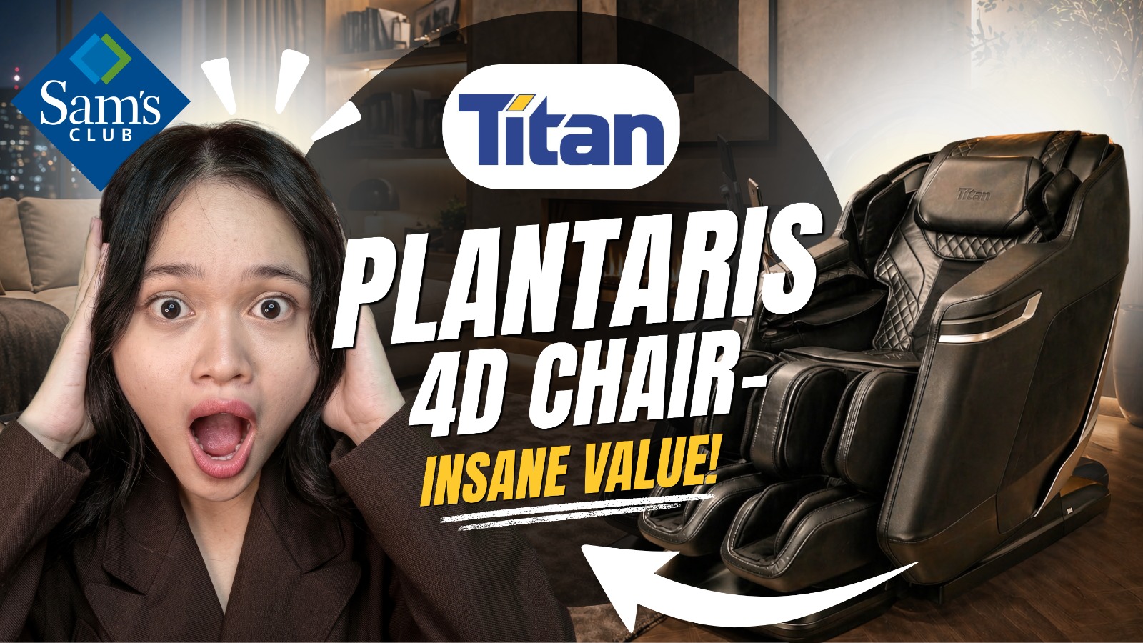 Titan Plantaris Massage Chair Features