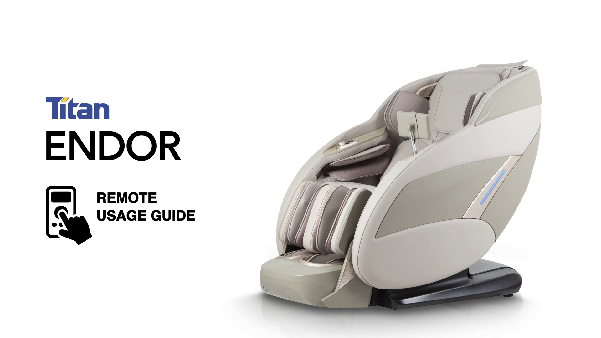 Titan Endor Massage Chair Remote Guide