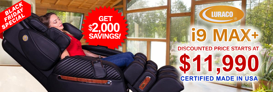 Luraco Black Friday Massage Chair Sale