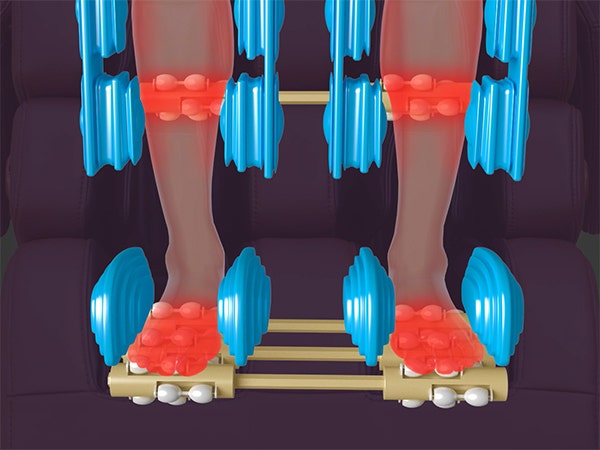 Luraco i9 Max Improved Foot Rollers
