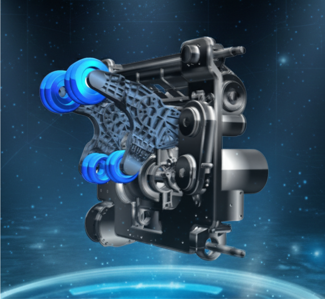 Osaki Helix 4D Massage Mechanism