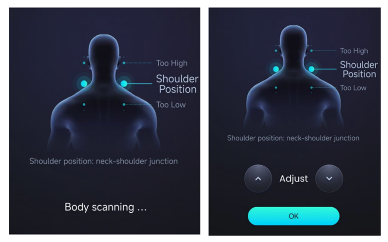 Osaki Aeris Body Scan
