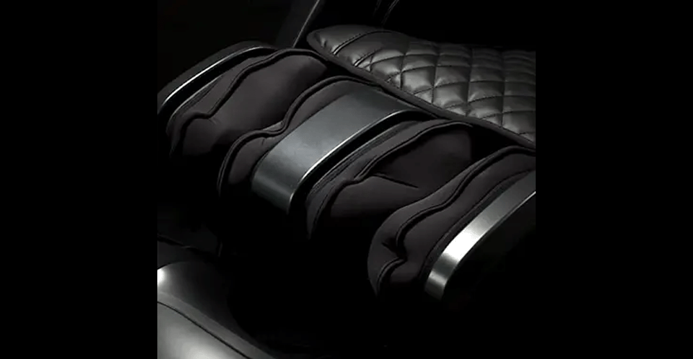 Osaki OP-4D Master calf kneading rollers and reflexology foot massage detail