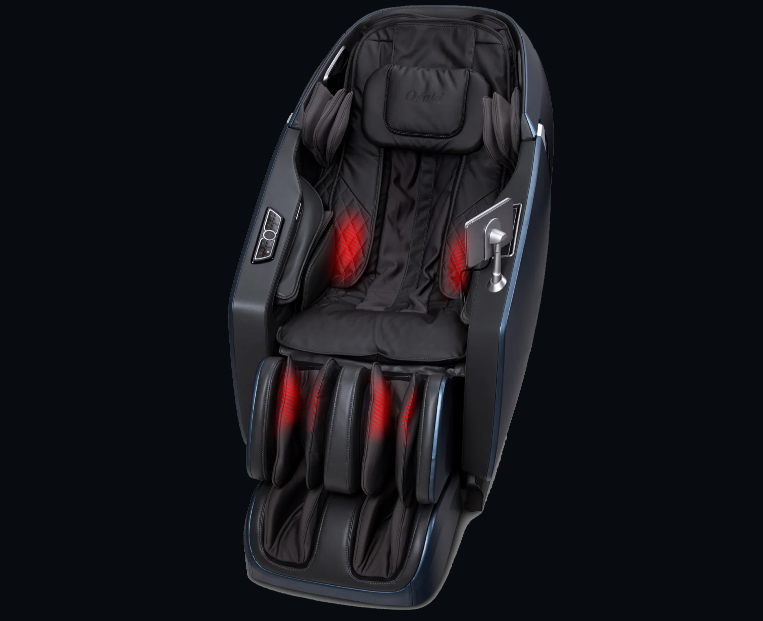 Osaki OS-Highpointe 4D 6-zone heat therapy with removable front heating shawl