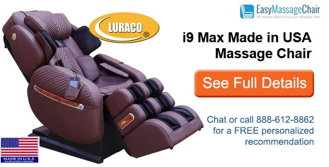 See full details of the Luraco i9 Max Massage Chair