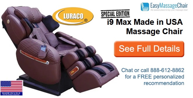 See full details of the Luraco i9 Max Massage Chair