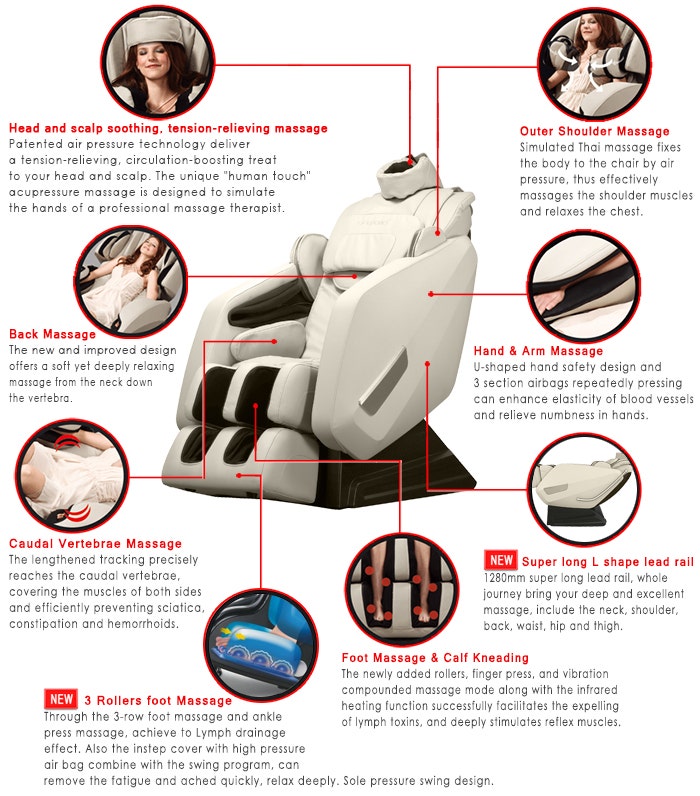 Fujita SMK9600 Weightless Stretch Massage Chair