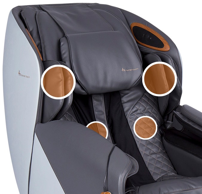human touch quies massage chair cloud touch acupressure