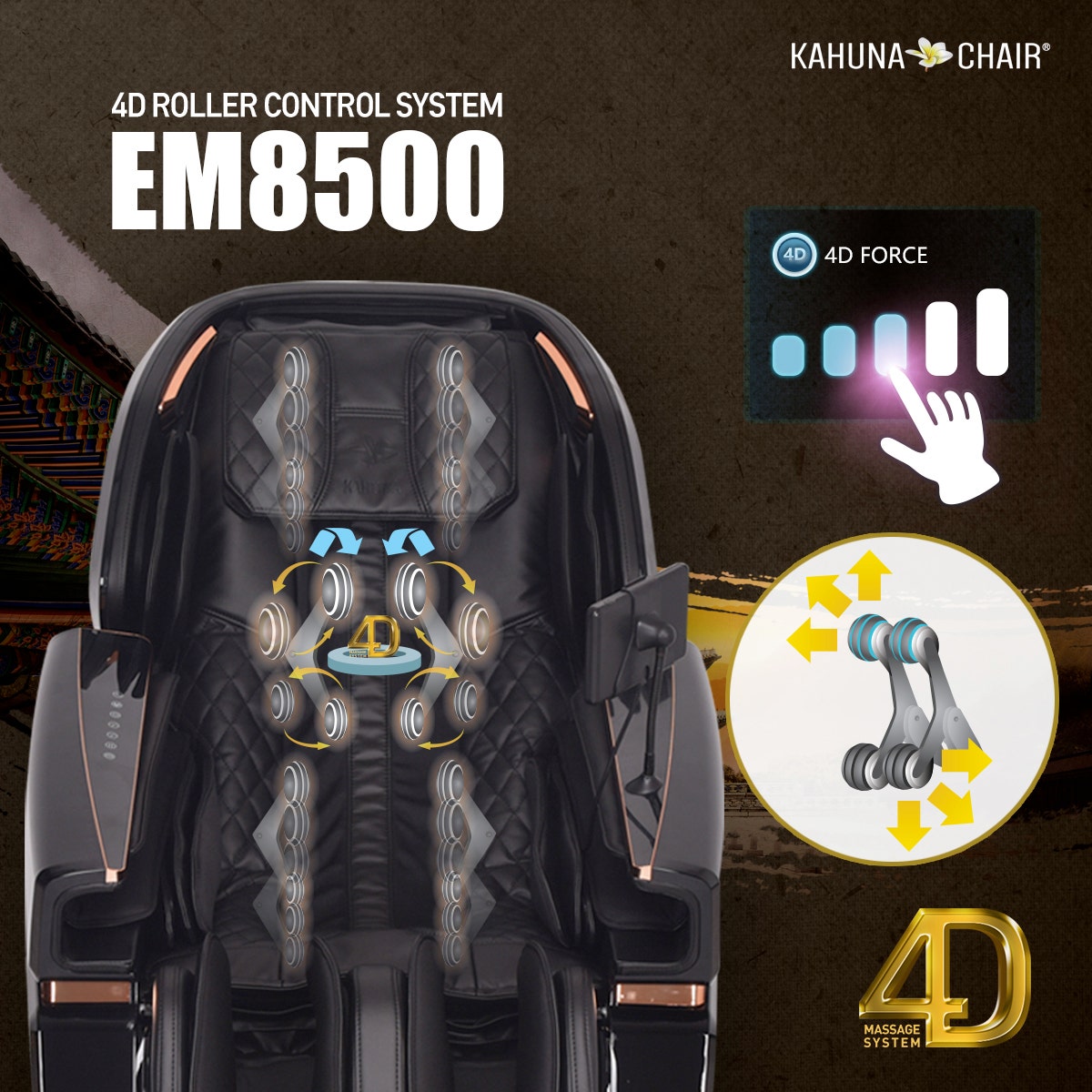 EM-8500 4D Massage