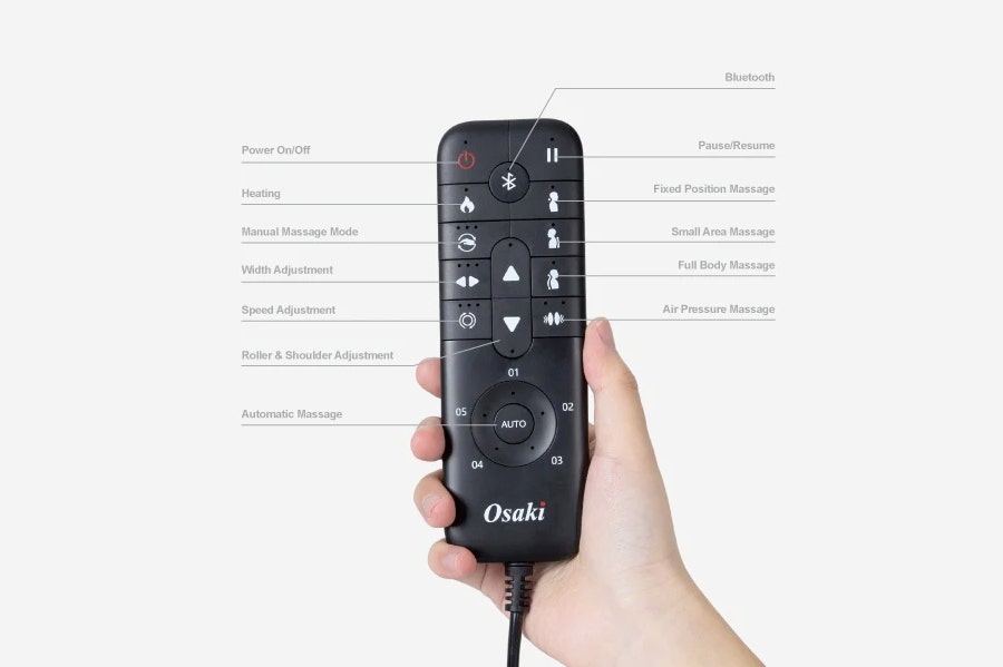 Osaki Bliss Remote Controller