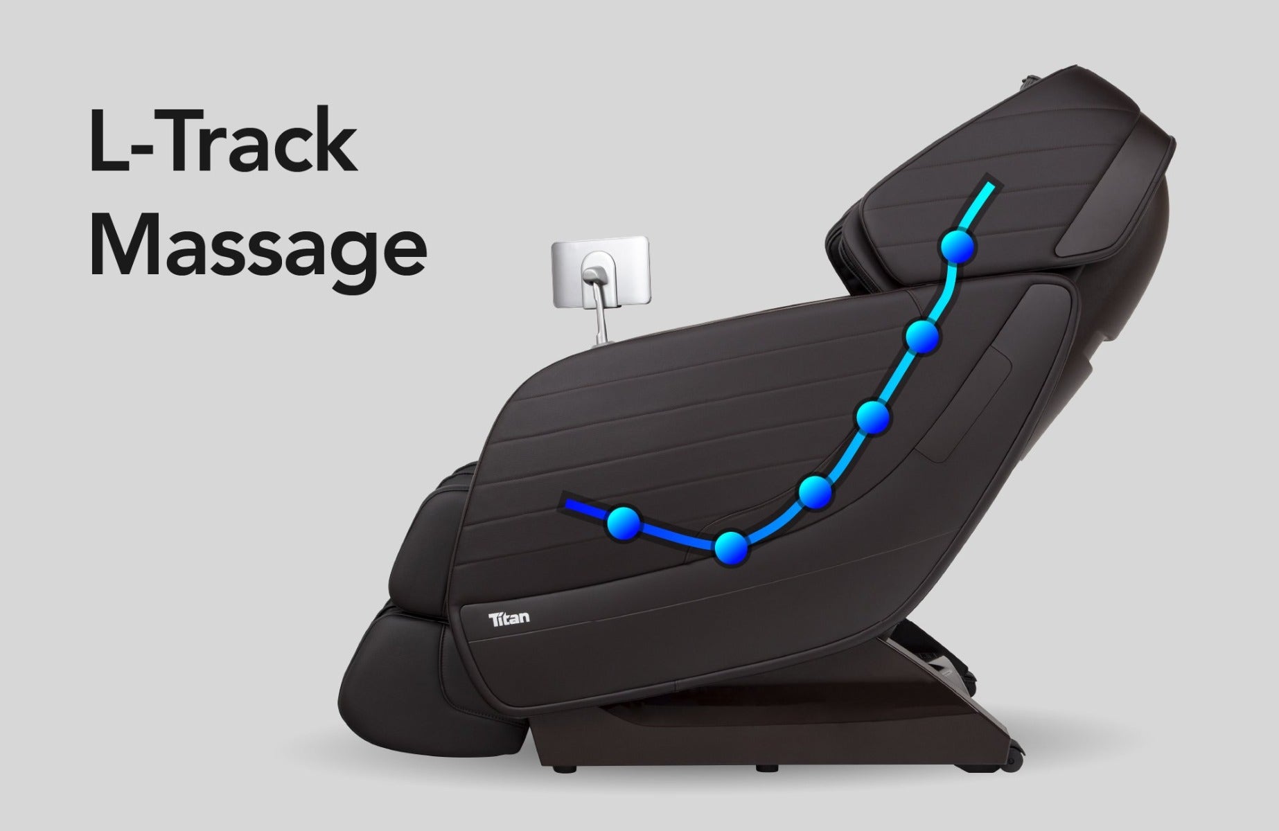 titan jupiter le premium l-track massage chair