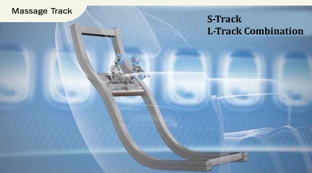 Titan TP-8500 S-Track L-Track Massage Chair