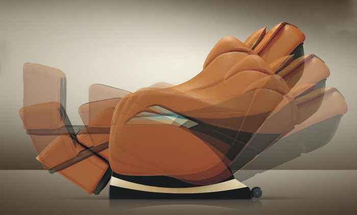 Titan Massage Chair 2 Stage Recline Positioning