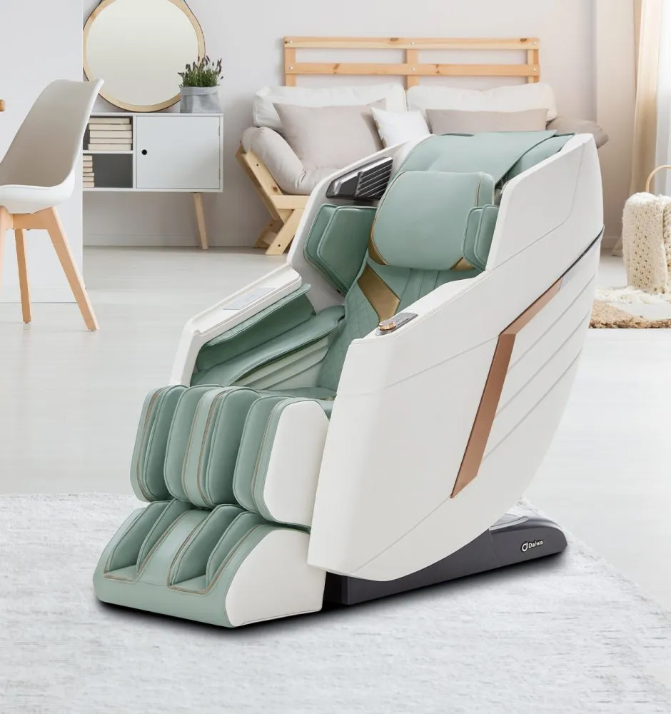 Daiwa Olympia LX massage chair in Olive Green