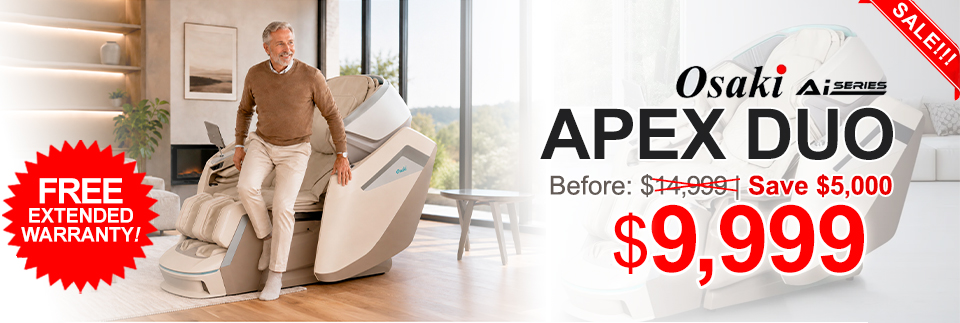 Osaki Apex Duo Massage Chair Promo
