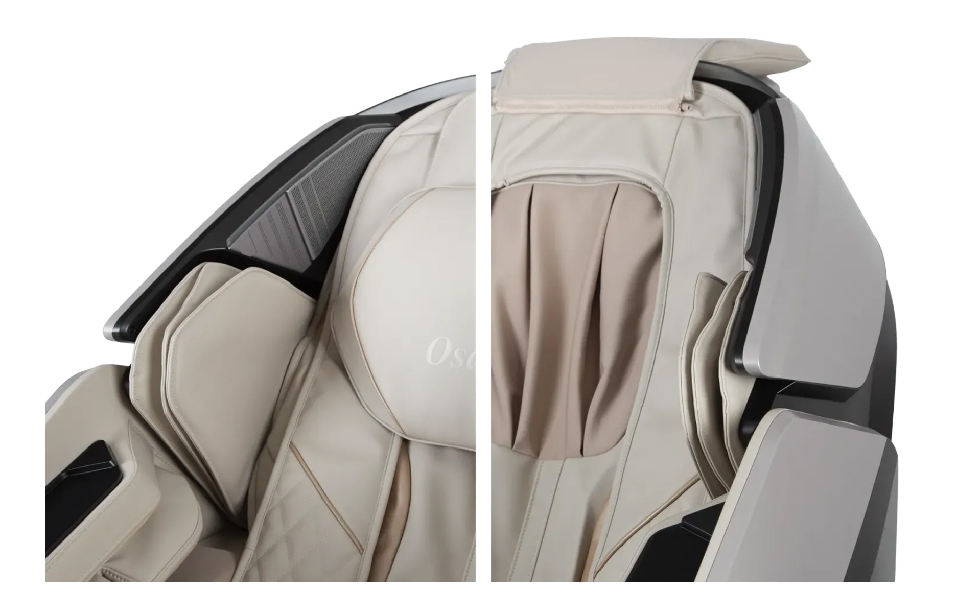 Osaki AI Grand Duo removable headrest pillow