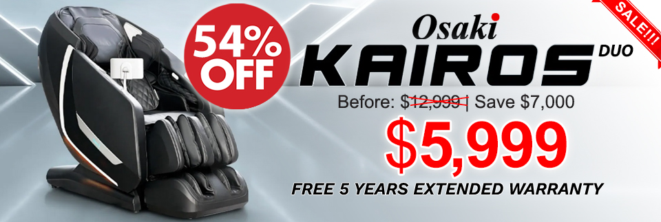 Osaki Kairos Duo Massage Chair Clearance Promo