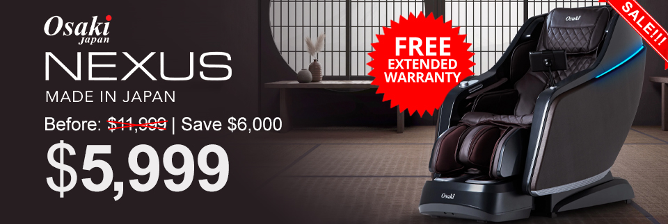 Osaki Nexus Massage Chair Sale