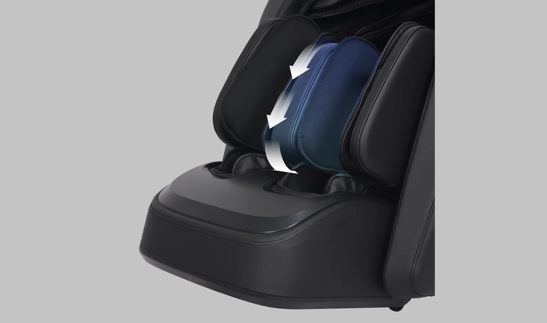 Titan TP-Ronin 4D deep calf kneading mechanism providing targeted pressure to calf muscle tissue