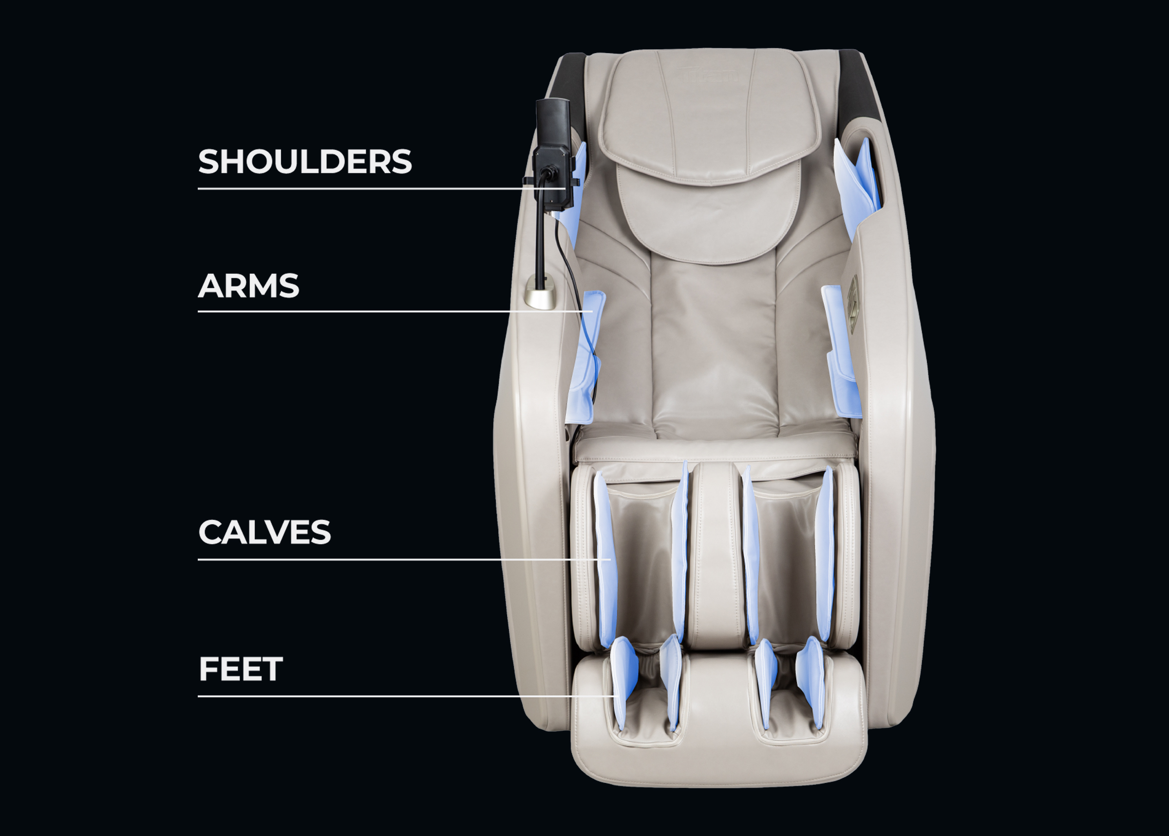 Titan Forge 24-cell air compression massage system
