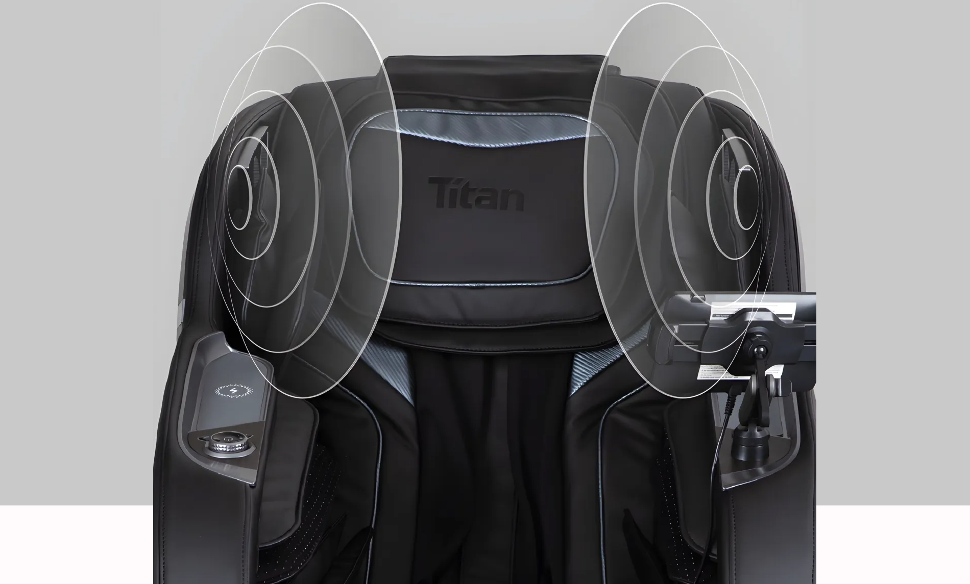 Titan TP-Ronin 4D Qi wireless charging pad and Bluetooth audio speakers