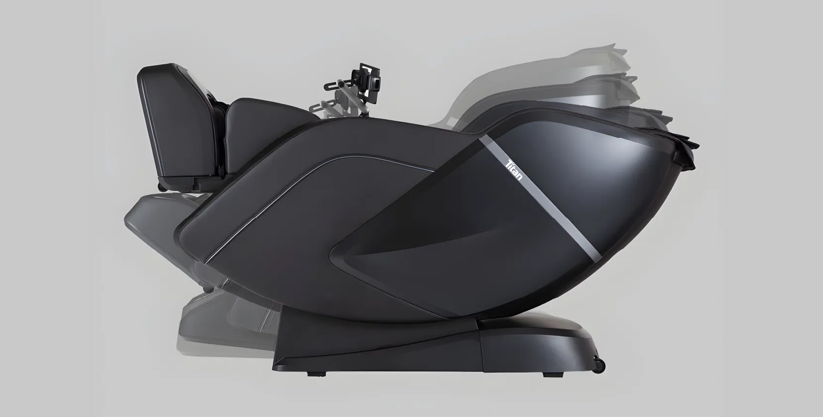 Titan TP-Ronin 4D three-stage zero gravity recline with 5.5-inch wall clearance