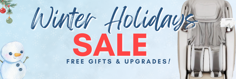 2025 Winter Holidays Sale on Massage Chairs