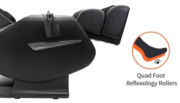 RockerTech Bliss Massage Chair with Quad Foot Rollers