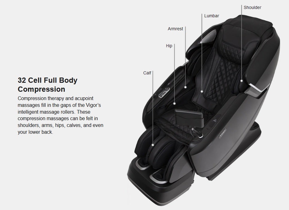 Titan Vigor Massage Chair 32 Air Cells