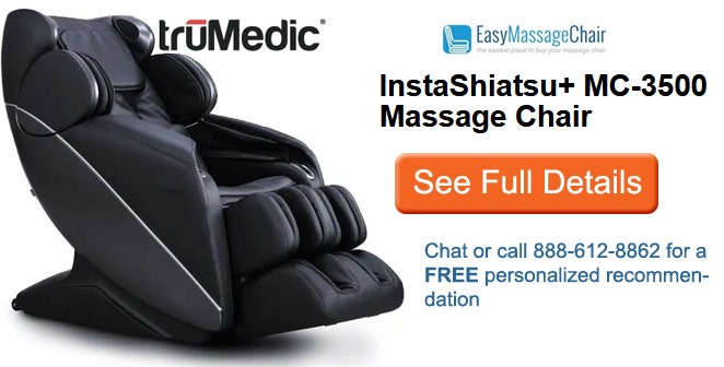 See full details of TruMedic Instashiatsu+ MC-3500 Massage Chair